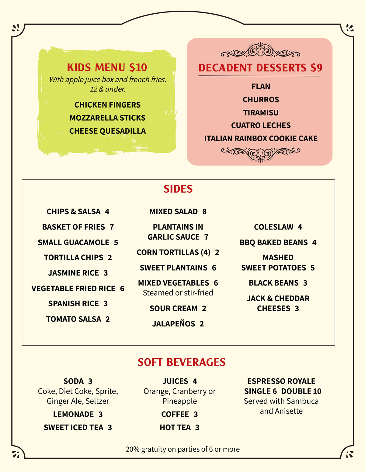 Our Foods
